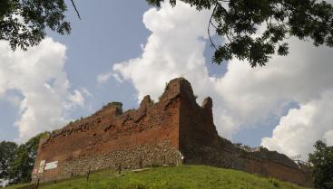 Ruiny zamku Drahim w Starym Drawsku