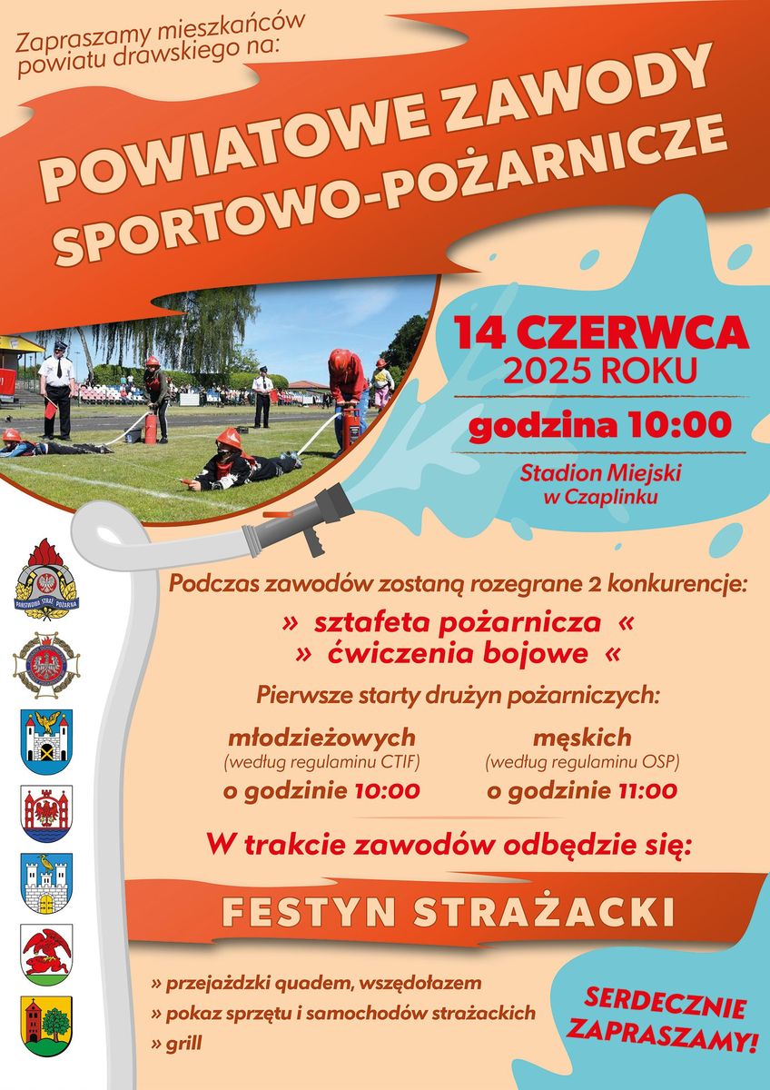 Powiatowe zawody sportowo-pożarnicze