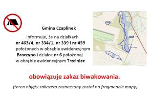 Uwaga! Zakaz biwakowania
