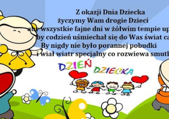 Konkurs z okazji Dnia Dziecka!