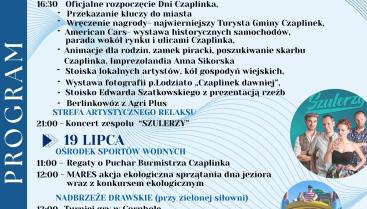 DNI CZAPLINKA 2025 | 18–20 LIPCA