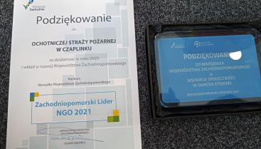 podziekowania dla OSP