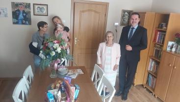 Jubileusz 90- lecia pani Marianny Jakóbczak z Broczyna