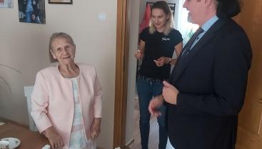 Jubileusz 90- lecia pani Marianny Jakóbczak z Broczyna