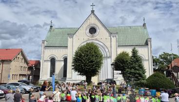 Sambowe rytmy na czaplineckim rynku!