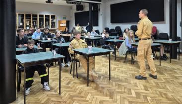 Powiatowe eliminacje Turnieju Wiedzy o Pożarnictwie