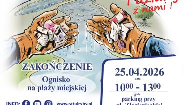 Sprzątanie brzegów i dna jeziora Drawsko – zgłoszone sztab