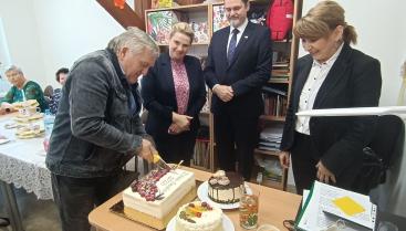 Burmistrz z życzeniami u Seniorów z okazji Ogólnopolskiego Dnia Seniora