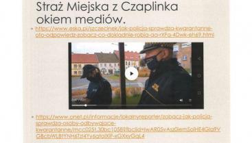 Raport SM w Czaplinku za 2020 r.