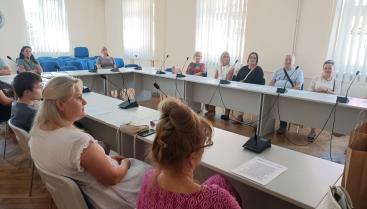 Wręczenie nagród z okazji konkursu Facebook'owego "Rymowanki z Czaplinka"