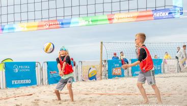 Mistrzostwa Polski minisiatkówki plażowej w Kołobrzegu