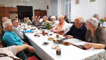 Burmistrz z życzeniami u Seniorów z okazji Ogólnopolskiego Dnia Seniora