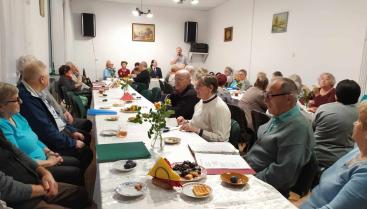 Burmistrz z życzeniami u Seniorów z okazji Ogólnopolskiego Dnia Seniora