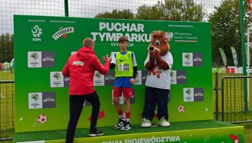 Uczniowie Szkoły Podstawowej w Czaplinku zajmują II miejsce w Finale Wojewódzkim Pucharu Tymbarku w Szczecinku
