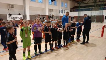 Zespół Akademii Piłkarskiej Czaplinek z rocznika 2015 bez porażki na turnieju Military Cup