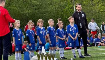 Zawodnik Akademii Piłkarskiej Czaplinek Igor Trzciński zagrał w Szczecinie w barwach FASE Szczecin