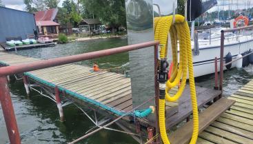 Instalacja do odbioru ścieków na OSW