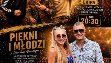 Dni Czaplinka 26 - koncert - B-QLL , Piękni i Młodzi z Dawidem Narożnym
