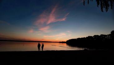 Wyróżnienie: Elwira Kramarczyk "Plaża Miejska nad j. Drawsko"