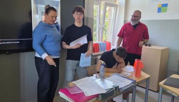 Spotkanie podsumowujące realizację projektu Erasmus+ w Zespole Szkół w Czaplinku