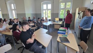 Spotkanie podsumowujące realizację projektu Erasmus+ w Zespole Szkół w Czaplinku