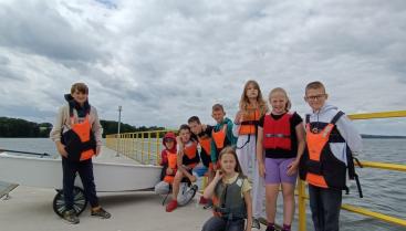 Optymistem na szerokie wody – Młodzi Żeglarze z Czaplinka Sternikami Drawskich Wód! 