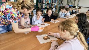 Słodka, artystyczna odsłona tygodnia bibliotek