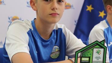 Wicemistrzowie Województwa - uczniowie SP Czaplinek z sukcesem w Finale Pucharu Tymbarku U12