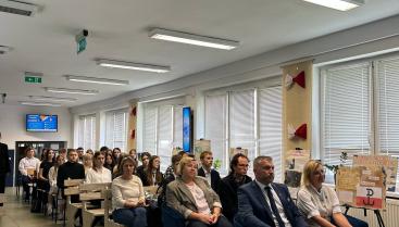 80 rocznica zakończenia II wojny swiatowej w Zespole Szkół w Czaplinku