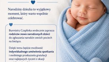 Drodzy Rodzice Nowo Narodzonych Mieszkańców Gminy Czaplinek