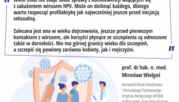Szczepienia przeciwko HPV dla dzieci w wieku 12-13