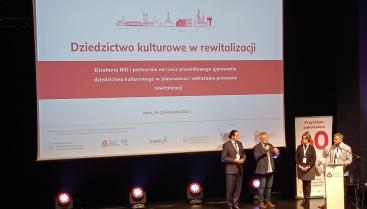 Gmina Czaplinek na konferencji „Dziedzictwo w rewitalizacji kulturowej" 