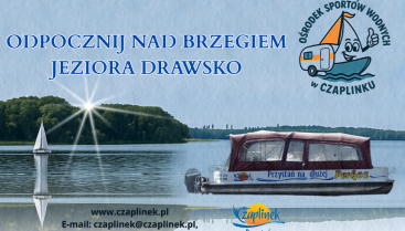 Rejsy statkiem „Perkoz” po Jeziorze Drawsko