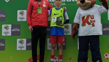 Uczniowie Szkoły Podstawowej w Czaplinku zajmują II miejsce w Finale Wojewódzkim Pucharu Tymbarku w Szczecinku