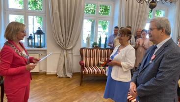 Złote gody państwa Heleny i Wacława Mierzejewskich z Czaplinka
