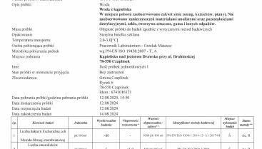 kąpielisko nad jeziorem Drawsko w Czaplinku