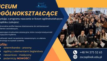 Oferta Edukacyjna 2025/2026 Zespołu Szkół w Czaplinku