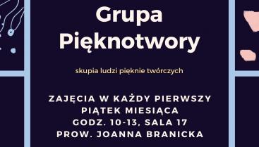 Pięknotwory-plastyka-plakat informacyjny.