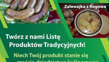 Twórz z nami Listę Produktów Tradycyjnych