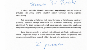 Uroczyste obchody 35-lecia samorządu terytorialnego w Czaplinku