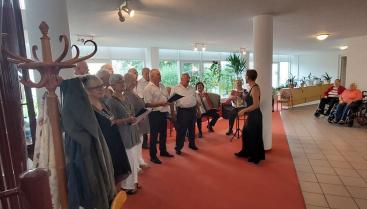Występ zespołu Marianki w Grimmen