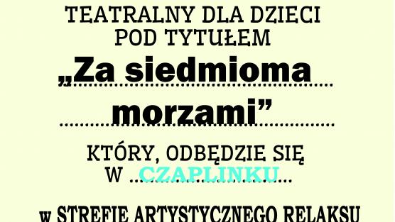 Plakat informujący o szczegółach wydarzenia.