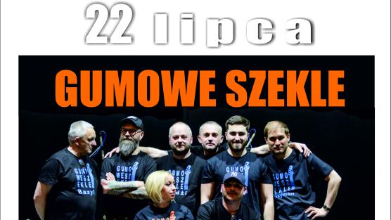Gumowe Szekle-weekend szantowy-plakat