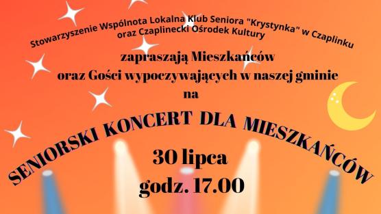 Plakat informacyjny.