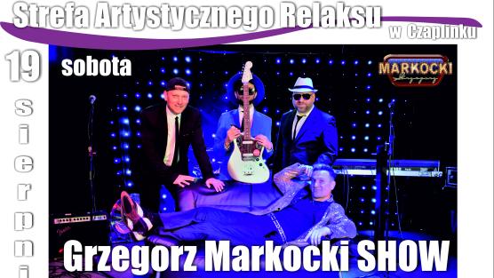 Plakat informacyjny-Grzegorz Markocki SHOW.
