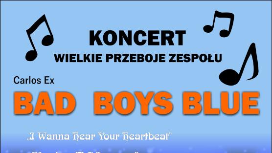 Plakat- koncert Bad Boys Blue