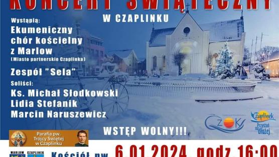 Koncert świąteczny w Czaplinku 