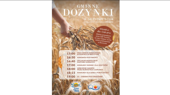 Dożynki Gminne w Broczynie