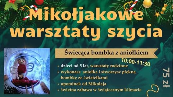 Mikołajkowe warsztaty szycia