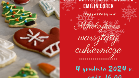 Mikołajkowe Warsztaty Cukiernicze z Emilią Lorek w Bibliotece